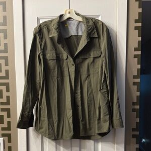 NWT Eddie Bauer Mountain Ripstop long sleeved shirt